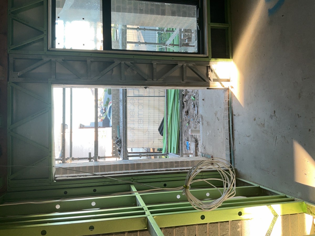 External door not installed, recorded at a lock-up inspection in Austral
